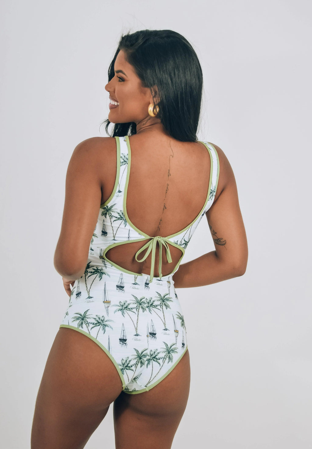 Maiô Dupla Face Uv Patacho