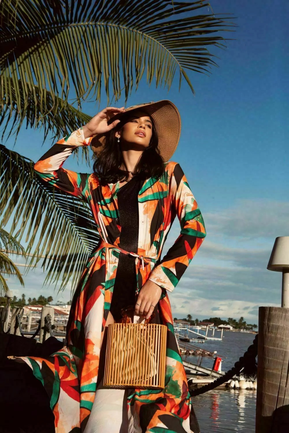 Kimono Longo Saida uv