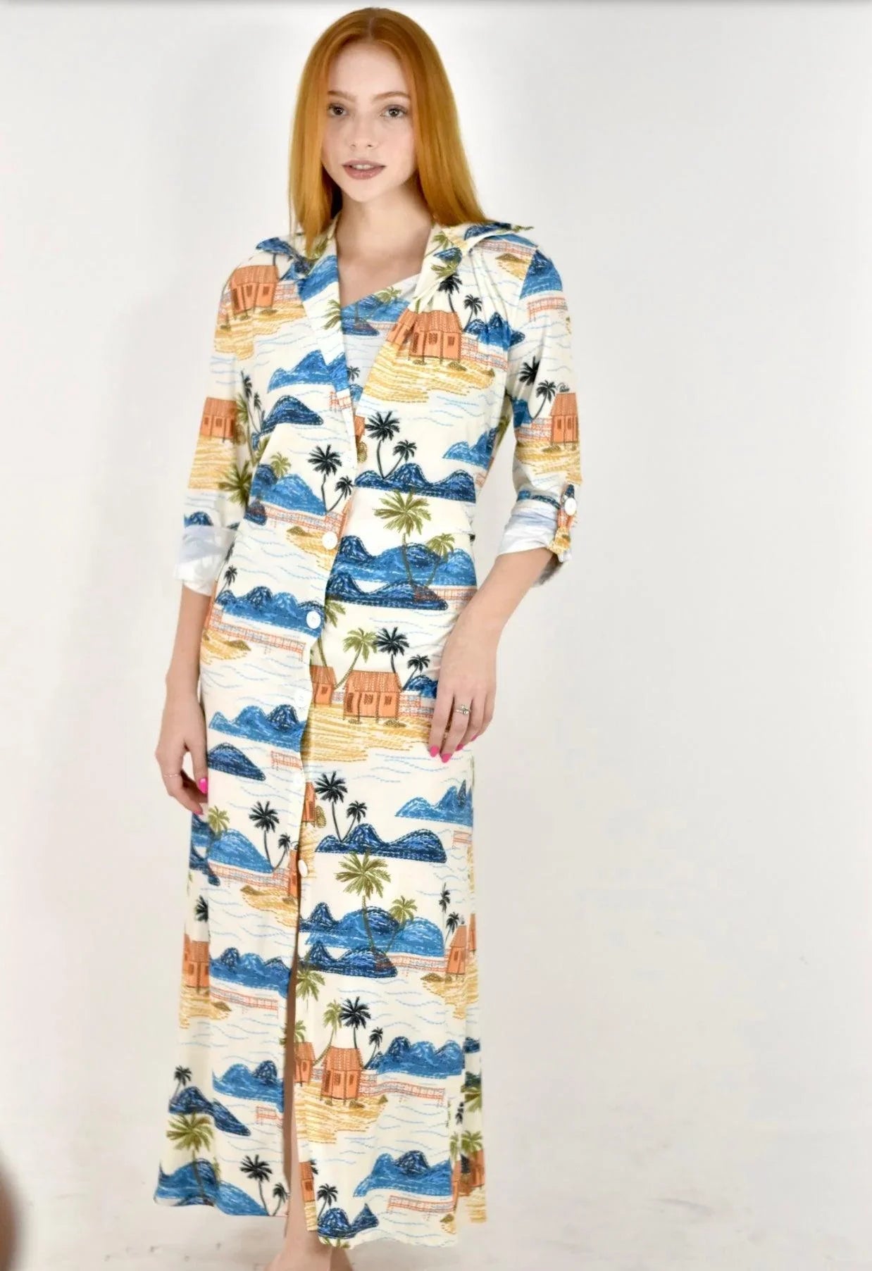 Kimono Longo Saida uv