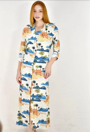 Kimono Longo Saida uv