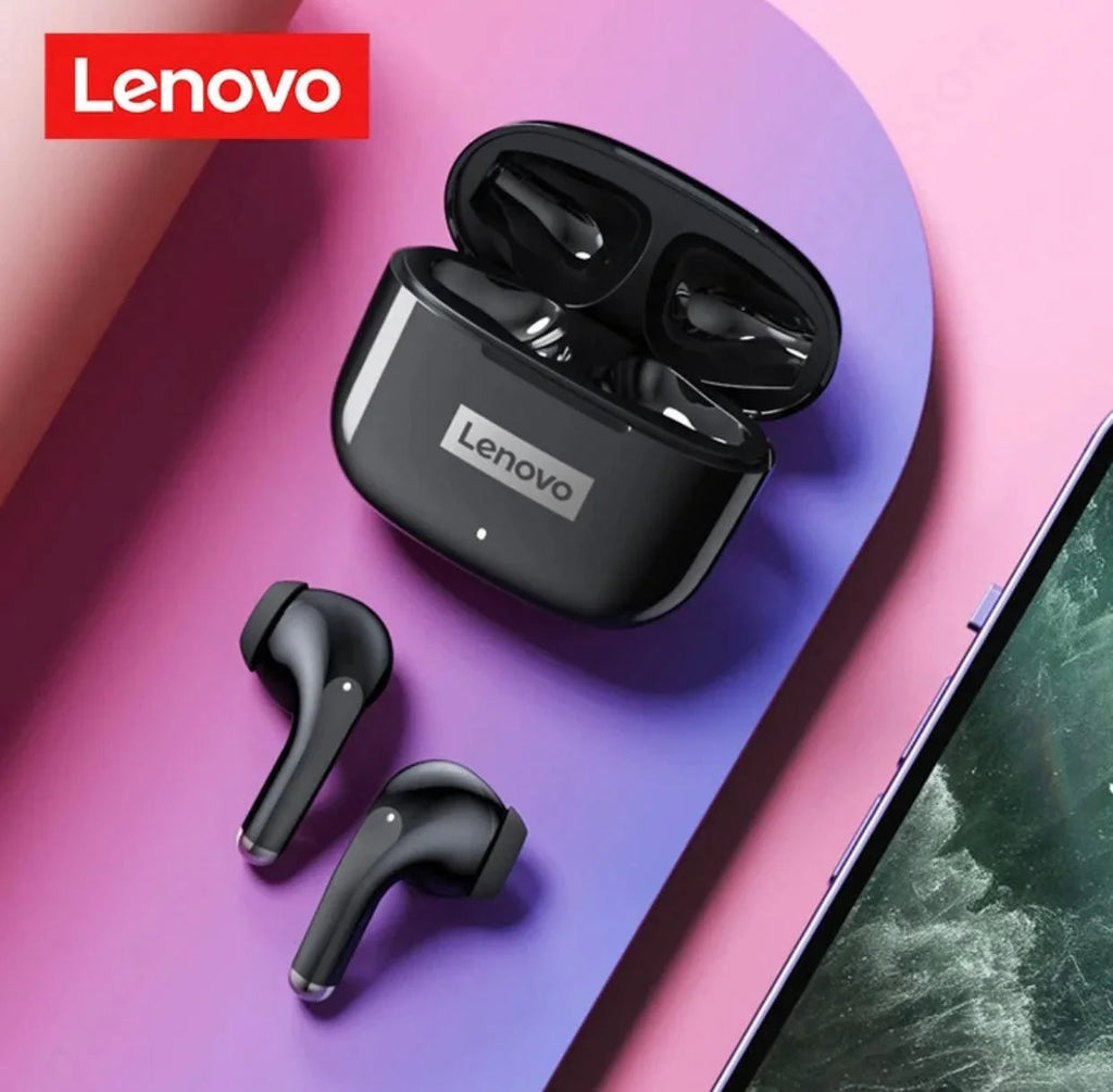 Lenovo lp40 pró fone de ouvido bluetooth 5.1 fones sem fio à prova d'água, ideal para esportes.