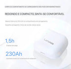 Lenovo lp40 pró fone de ouvido bluetooth 5.1 fones sem fio à prova d'água, ideal para esportes.