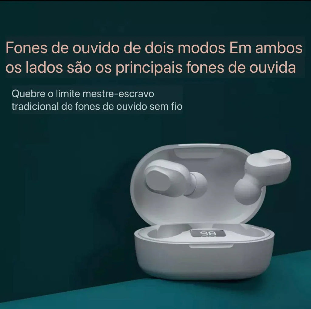 Fone Bluetooth Tws Lenovo Xt91 A Prova D'água Função Touch