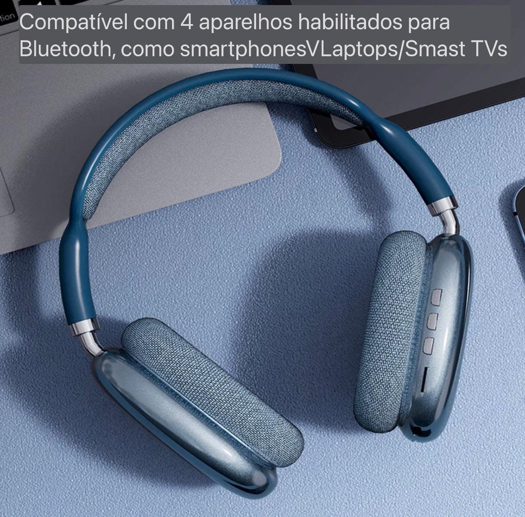 Fone De Ouvido, Headset P9 Bluetooth Max