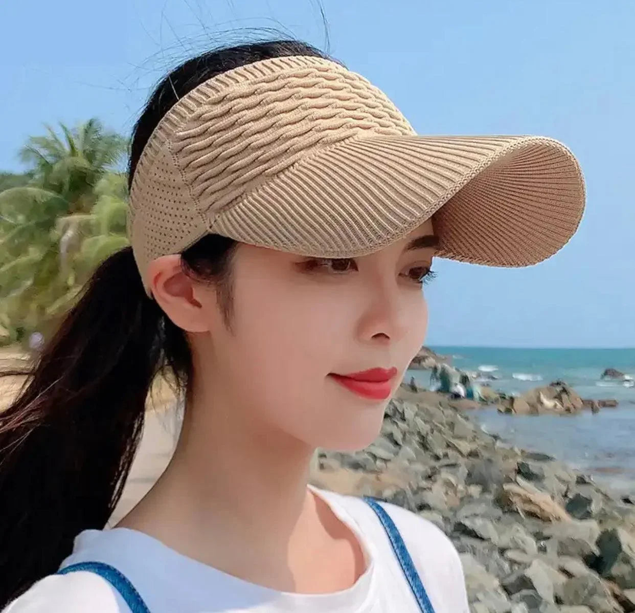 Viseira Praiana Respirável.